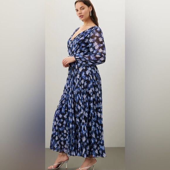 ML Monique Lhuillier Melanie Dress Size 14 - Picture 1 of 9